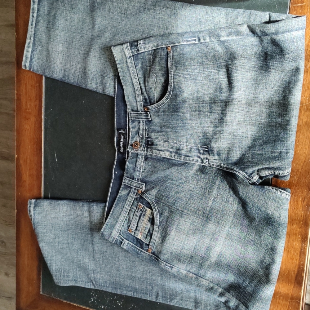 Royal blue jeans Straight fit 38x34